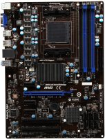 Photos - Motherboard MSI 760G-P43 FX 