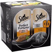 Cat Food Sheba Perfect Portions with Turkey in Gravy 6 pcs 