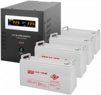 Photos - UPS Logicpower LPY-B-PSW-6000VA Plus + 4 x LPM-GL 12V 120 Ah 6000 VA