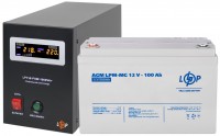 Photos - UPS Logicpower LPY-B-PSW-1000VA Plus + LPM-MG 12V 100 Ah 1000 VA