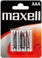 Photos - Battery Maxell Zinc  4xAAA