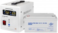 Photos - UPS Logicpower LPY-PSW-500VA Plus + LPM-MG 12V 65 Ah 500 VA