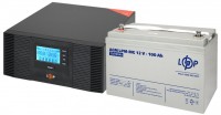 Photos - UPS Logicpower LPM-PSW-1500VA 12V + LPM-MG 12V 100 Ah 1500 VA