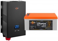 Photos - UPS Logicpower LPE-W-PSW-5000VA Plus + LP LiFePO4 LCD 24V 230 Ah 5000 VA