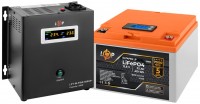 Photos - UPS Logicpower LPY-W-PSW-500VA Plus + LP LiFePO4 12.8V 32 Ah 500 VA