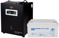 Photos - UPS Logicpower LPY-W-PSW-500VA Plus + LPM-MG 12V 65 Ah 500 VA