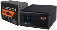 Photos - UPS Logicpower LPE-B-PSW-430VA Plus + LP LiFePO4 12V 100 Ah 430 VA