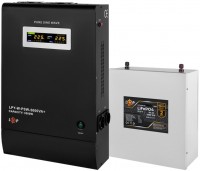 Photos - UPS Logicpower LPY-W-PSW-5000VA Plus + LP LiFePO4 51.2V 50 Ah 5000 VA