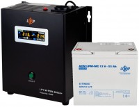 Photos - UPS Logicpower LPY-W-PSW-500VA Plus + LPM-MG 12V 55 Ah 500 VA