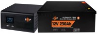 Photos - UPS Logicpower LPE-B-PSW-1000VA Plus + LP LiFePO4 12V 230 Ah 1000 VA