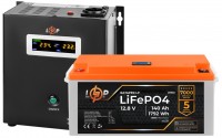 Photos - UPS Logicpower LPY-W-PSW-800VA Plus + LP LiFePO4 LCD 12.8V 140 Ah 800 VA