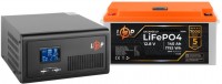 Photos - UPS Logicpower LPE-B-PSW-1500VA Plus + LP LiFePO4 LCD 12V 140 Ah 1500 VA