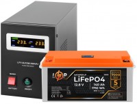 Photos - UPS Logicpower LPY-B-PSW-800VA Plus + LP LiFePO4 LCD 12V 140 Ah 800 VA