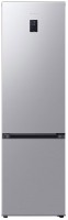 Photos - Fridge Samsung RB38C672ESA silver