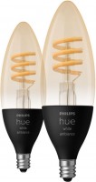 Photos - Light Bulb Philips Smart Bulb Candle 4.4W E12 2 pcs 