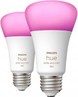 Photos - Light Bulb Philips Smart Bulb A19 9.5W E26 2 pcs 