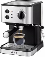 Photos - Coffee Maker KITFORT KT-7138 stainless steel