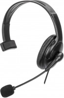 Headphones MANHATTAN Mono USB Headset with Reversible Microphone 