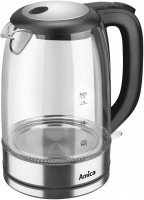 Photos - Electric Kettle Amica KD 2050G 2200 W 1.7 L  chrome