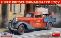 Photos - Model Building Kit MiniArt Liefer Pritschenwagen Typ 170V. Furniture Transport Car (1:35) 