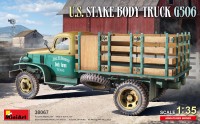 Model Building Kit MiniArt U.S. Stake Body Truck G506 (1:35) 