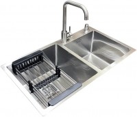 Photos - Kitchen Sink Romzha Arta Nova U-750D B RO41530 800x450