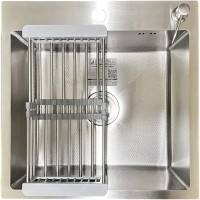 Photos - Kitchen Sink Romzha Arta Carbon U-450 RO41505 500x500