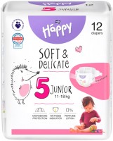 Photos - Nappies Bella Baby Happy Soft & Delicate Junior 5 / 12 pcs 