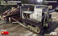 Model Building Kit MiniArt U.S. Armored Bulldozer (1:35) 