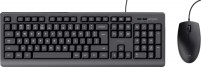 Photos - Keyboard Trust Wired Keyboard And Mouse Set 