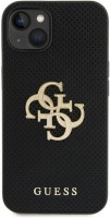 Case GUESS Perforated Glitter Logo for iPhone 15 