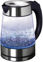 Photos - Electric Kettle Hoffen AK-0537 2200 W 1.7 L  chrome