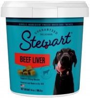 Photos - Dog Food Stewart Single Ingredient Beef Liver 396 g 