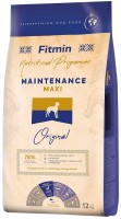 Photos - Dog Food Fitmin Nutritional Programme Maintenance Maxi 12 kg 