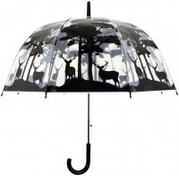 Umbrella Esschert Design Transparent Forest 