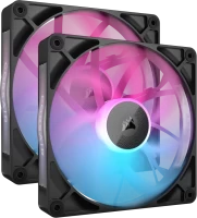Computer Cooling Corsair iCUE LINK RX140 RGB PWM Twin Pack Black 