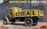 Model Building Kit MiniArt British Lorry 3t LGOC B-type (1:35) 
