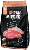 Photos - Dog Food PAN MIESKO Adult Large Dog Veal with Turkey 9 kg 