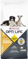 Dog Food Versele-Laga Opti Life Puppy Medium Chicken 12.5 kg 