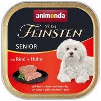 Photos - Dog Food Animonda Vom Feinsten Senior Beef/Chicken 150 g 1