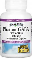 Amino Acid Natural Factors Pharma GABA 100 mg 120 cap 