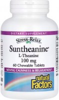 Photos - Amino Acid Natural Factors Suntheanine 100 mg 60 tab 