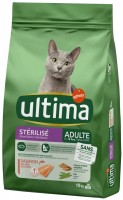 Cat Food Ultima Adult Sterilised Salmon 10 kg 