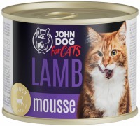 Photos - Cat Food John Dog Adult Lamb Mousse  200 g