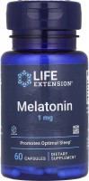 Photos - Amino Acid Life Extension Melatonin 1 mg 60 cap 