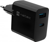 Charger NATEC Ribera GaN USB-A + USB-C 45W 