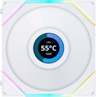 Computer Cooling Lian Li Uni Fan Reverse TL120 LCD White 