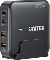 Photos - Charger Unitek GaN 70W 2xUSB-A 2xUSB-C 