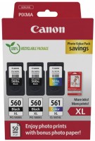 Ink & Toner Cartridge Canon PG-560XL/CL-561XL 3712C012 