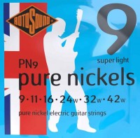 Photos - Strings Rotosound Pure Nickels 9-42 